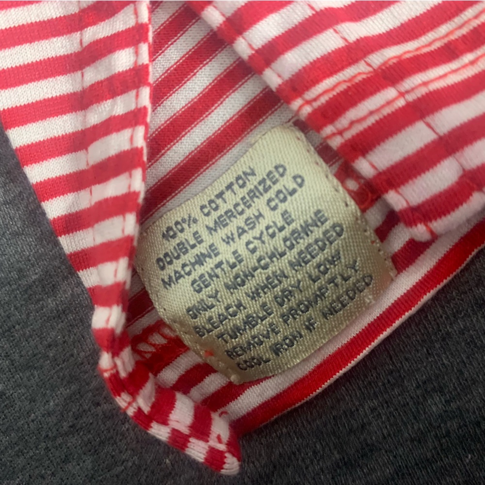 Peter Millar Men’s Red Striped Polo XXL - Picture 4 of 6